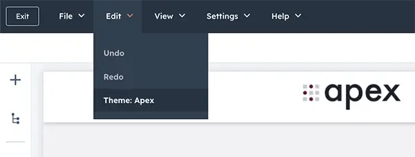 apex-theme-styling
