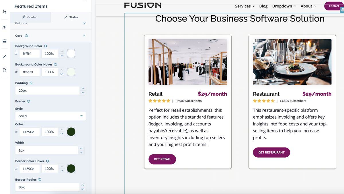 Redwood Fusion theme update version 15
