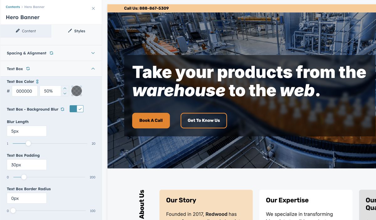 Update: Redwood Industrial Theme, Version 21